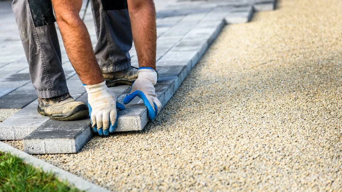 Parking lot paving and striping for apartment community by HAWK